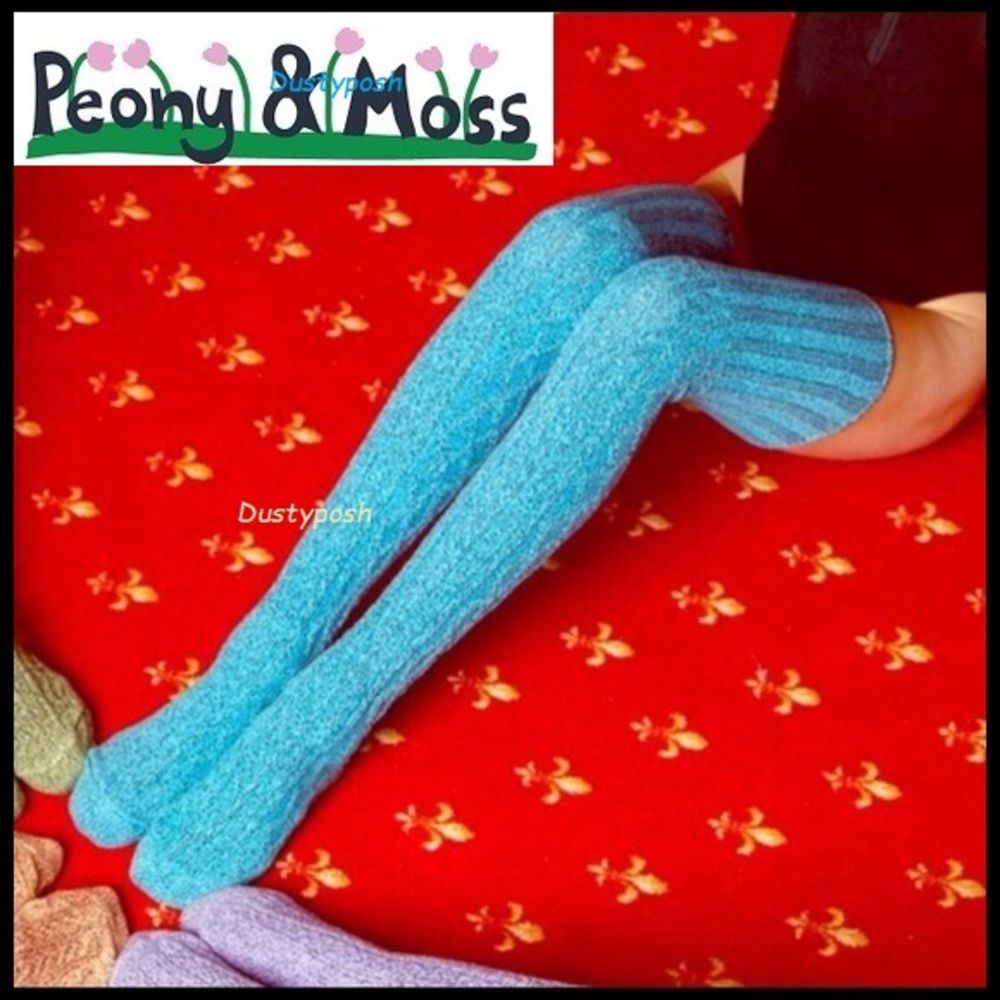 Peony and Moss Thigh High Socks Over The Knee Boot Anthropologie Cute Cosplay